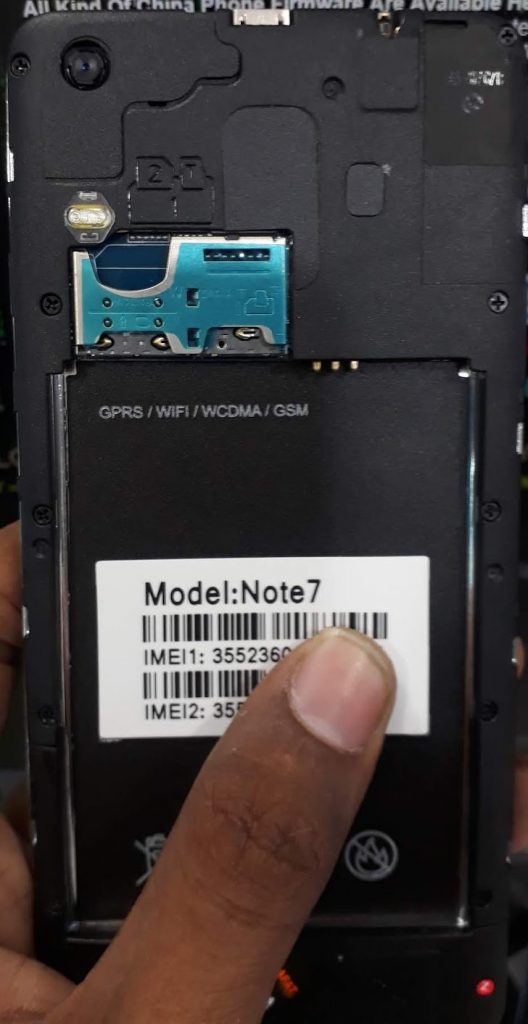 Mi Clone Note7 Flash File MT6580 Tool And Driver