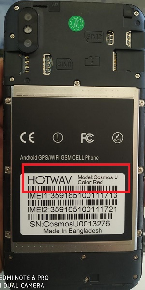 Hotwav Cosmos U Flash File | MT6580