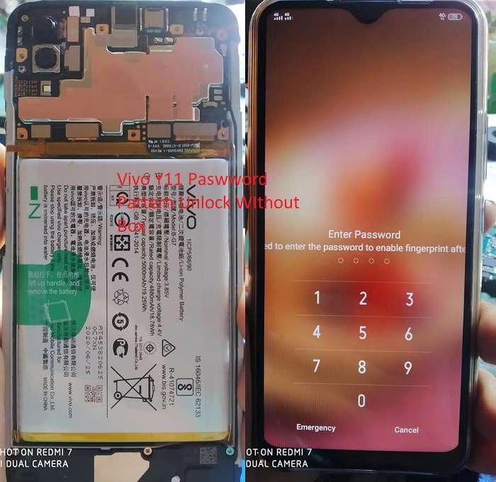 Vivo Y20 Password Pattern Remove Qualcomm Without Mrt-UMT-CM2