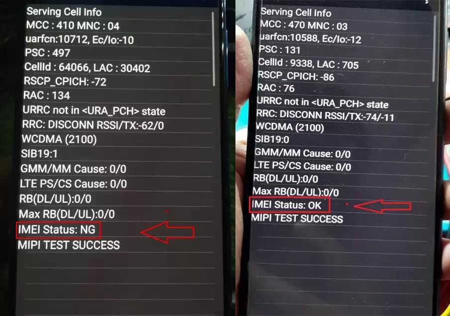 Samsung A326B IMEI NG Patch Cert Failed U4 Network Repair File