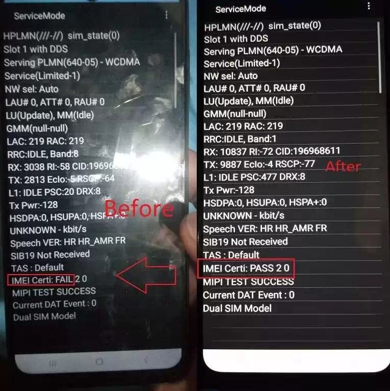 Samsung A225F IMEI Cert Patch Fail U3 & Emergency Call Only Solution