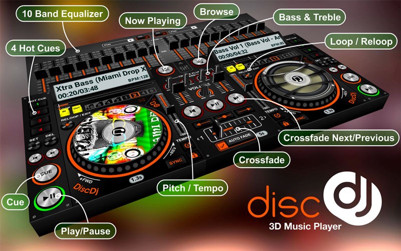 DiscDj 3D Music Player Pro v3.001s APK DOWNLOAD [MOD FULL