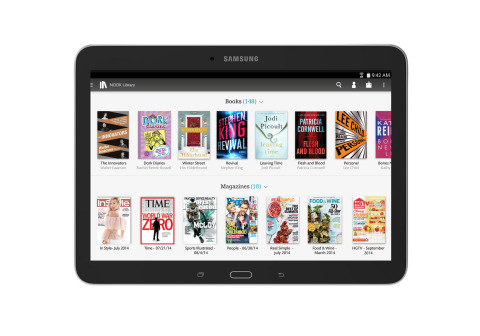 Barnes & Noble announces 10.1-inch Samsung Galaxy Tab 4 NOOK 10.1