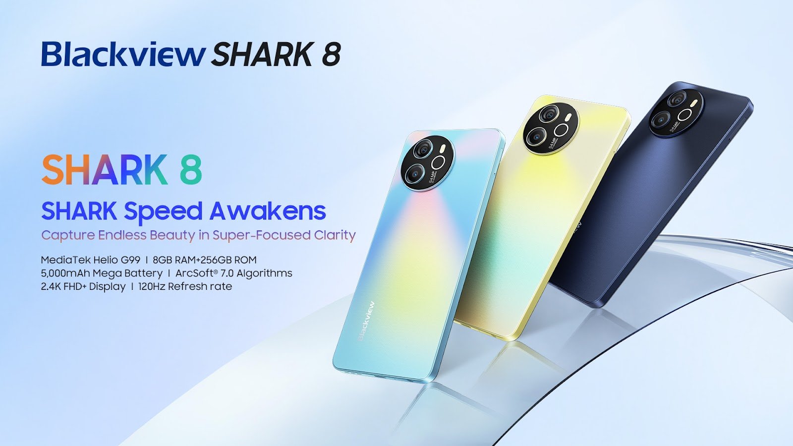 Blackview’s SHARK Series Debuts with SHARK 8: Camera and Performance Focused for Young Users