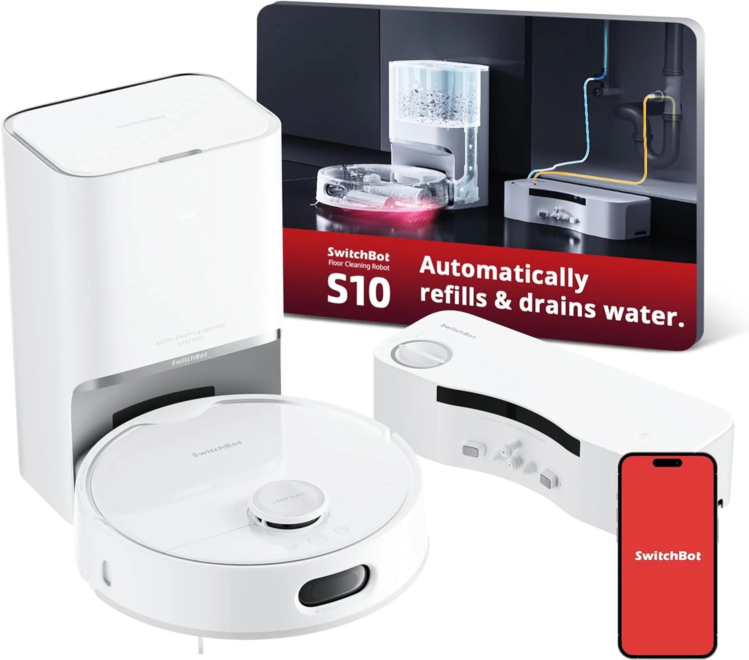 SwitchBot Announces Immediate Availability of the Most-Funded Robot Vacuum on Kickstarter – The SwitchBot S10