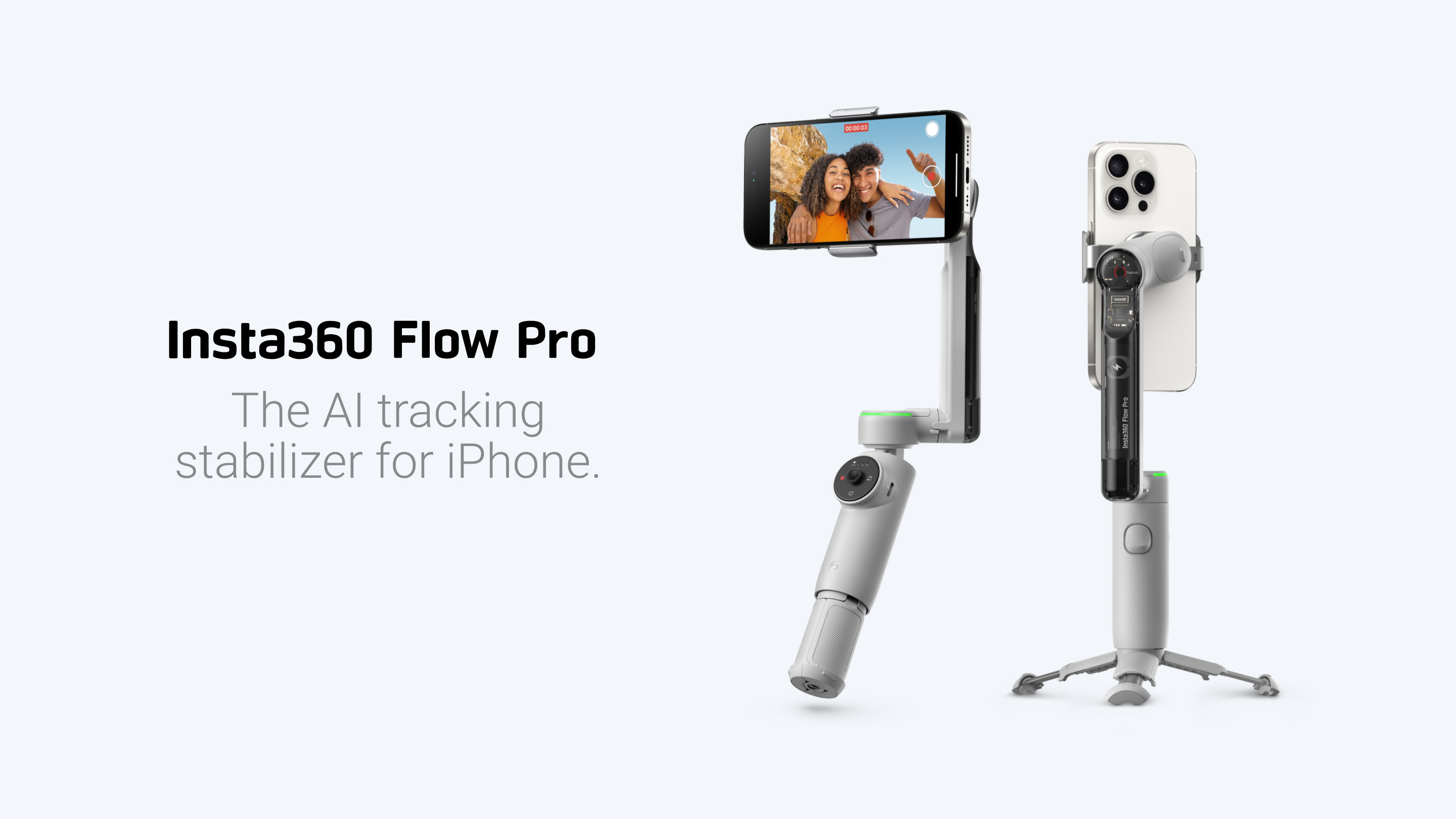 もんすてら 【未使用】Insta360 Flow Pro Insta360 unveils Flow Pro gimbal with the first AI tracking
