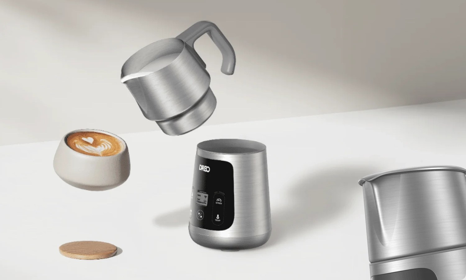 DREO’s BaristaMaker: Froth Like a Pro, Right at Home