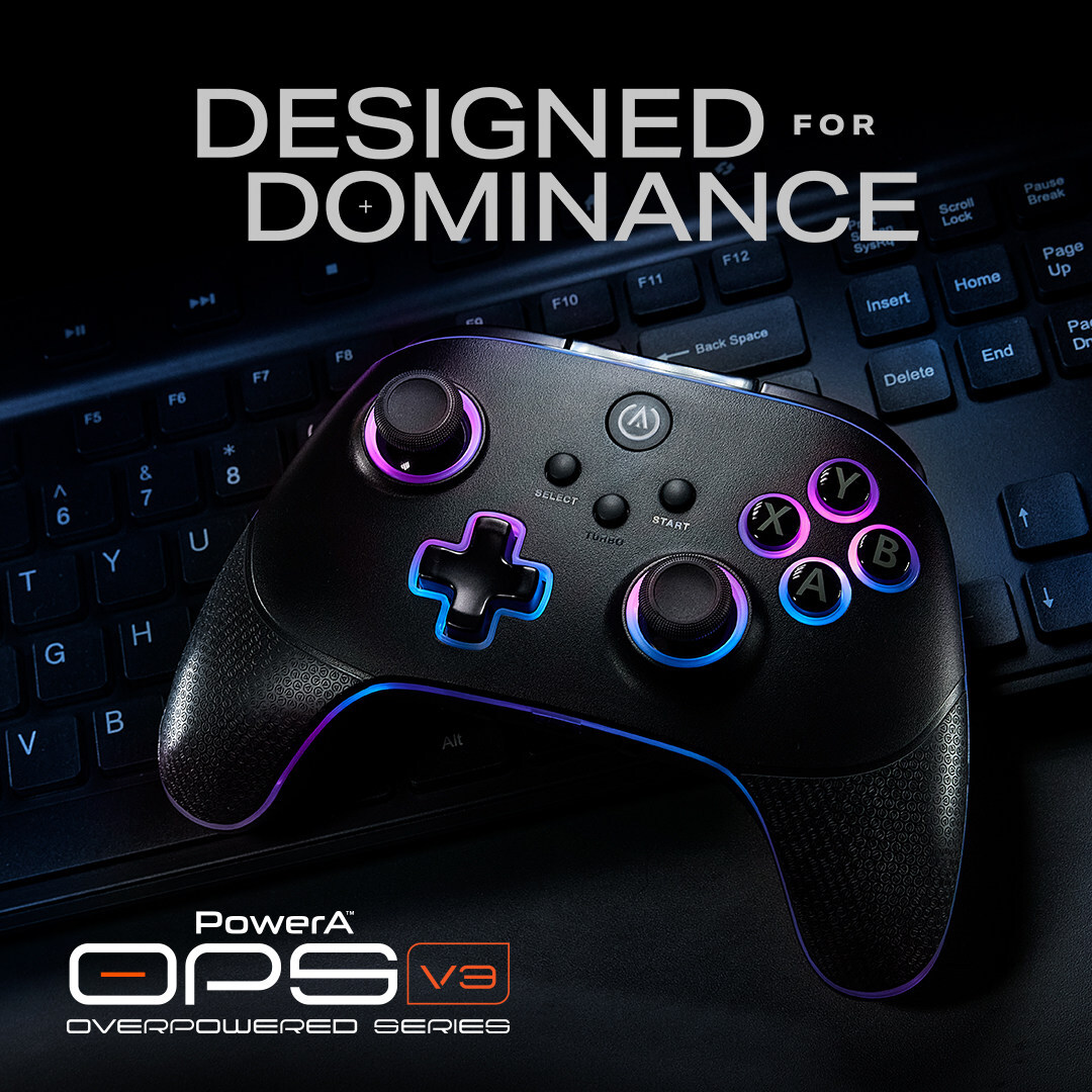 PowerA Introduces Its New Overpowered Series Wireless Gaming Controllers