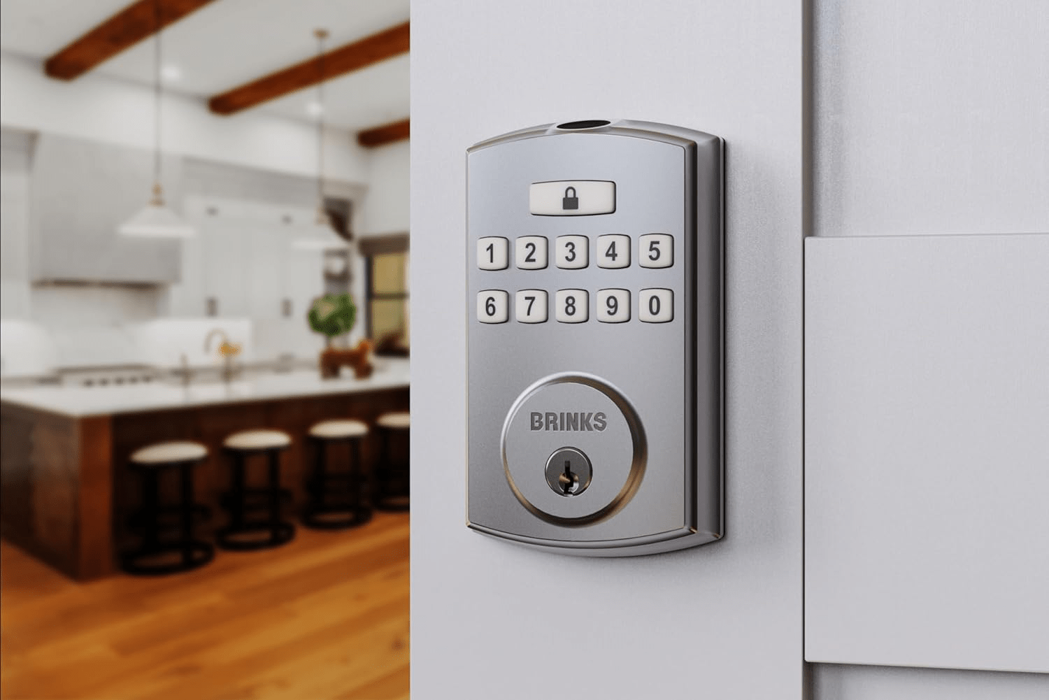 Brinks Unveils Fingerprint Deadbolt: Your Door’s New Bouncer