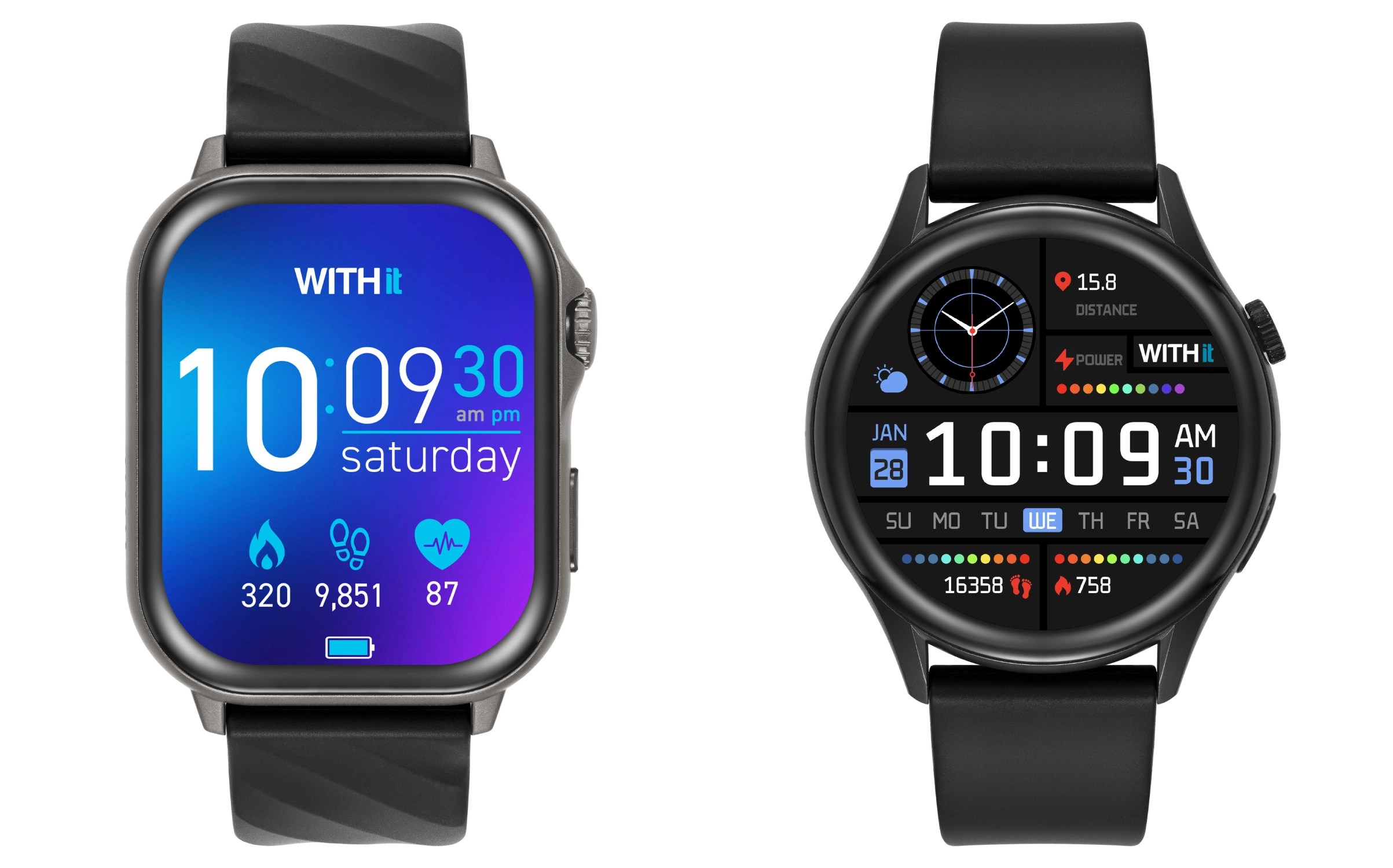 WITHit Launches Deca and Giga Smartwatches