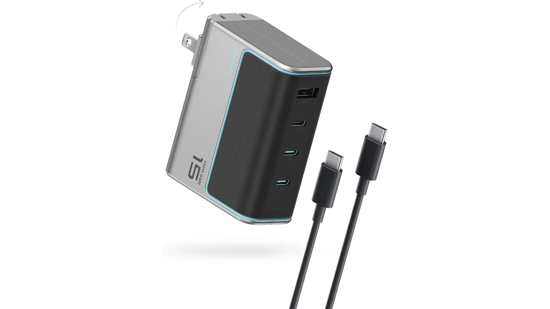 CUKTECH Unleashes 140W GaN Charger with Multi-Device Support and Travel-Friendly Design