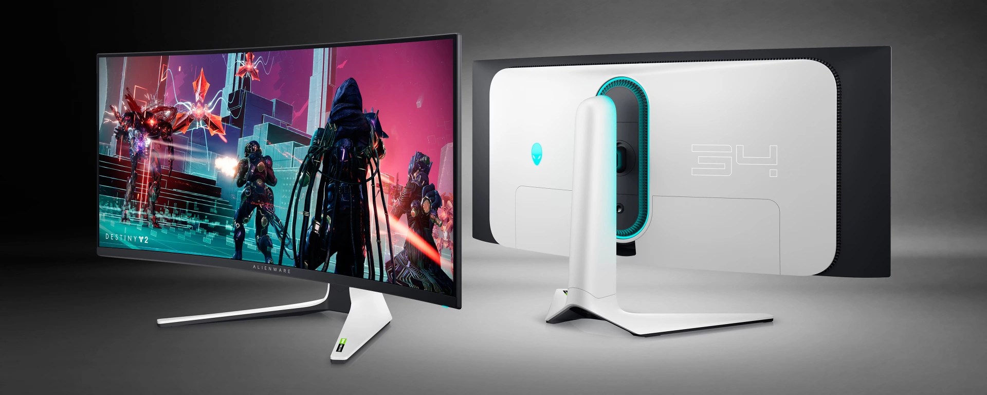 AlienwareAW3425DW曲面有機ELゲーミングモニター34 240Hz Alienware 34 240Hz QD-OLED Gaming Monitor - AW3425DW