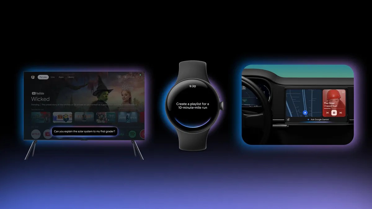 Gemini Expands Beyond Phones: Android’s AI Assistant Heads to Wearables, Cars, TVs, and More