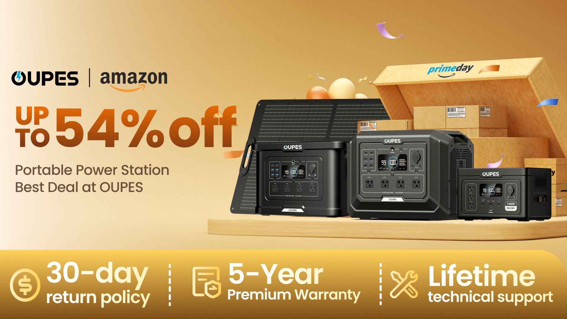 OUPES Announces Major Discounts on Portable Power Stations for Amazon Prime Day