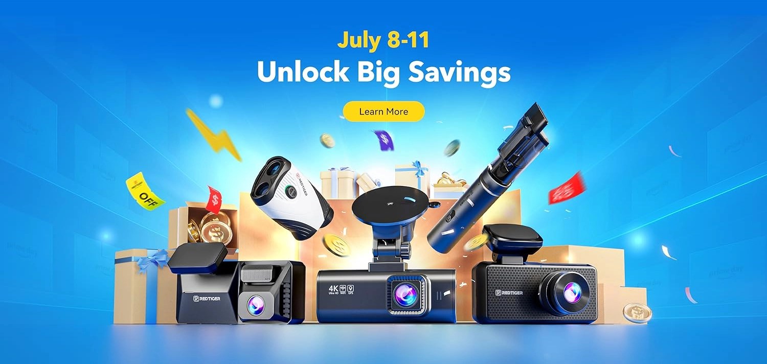 Redtiger Rolls Out Exciting Amazon Prime Day Deals on Dash Cams