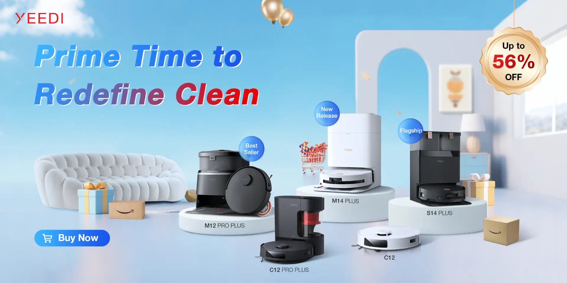 YEEDI Slashes Prices by Up to 58% with Last-Minute Prime Day Deals!