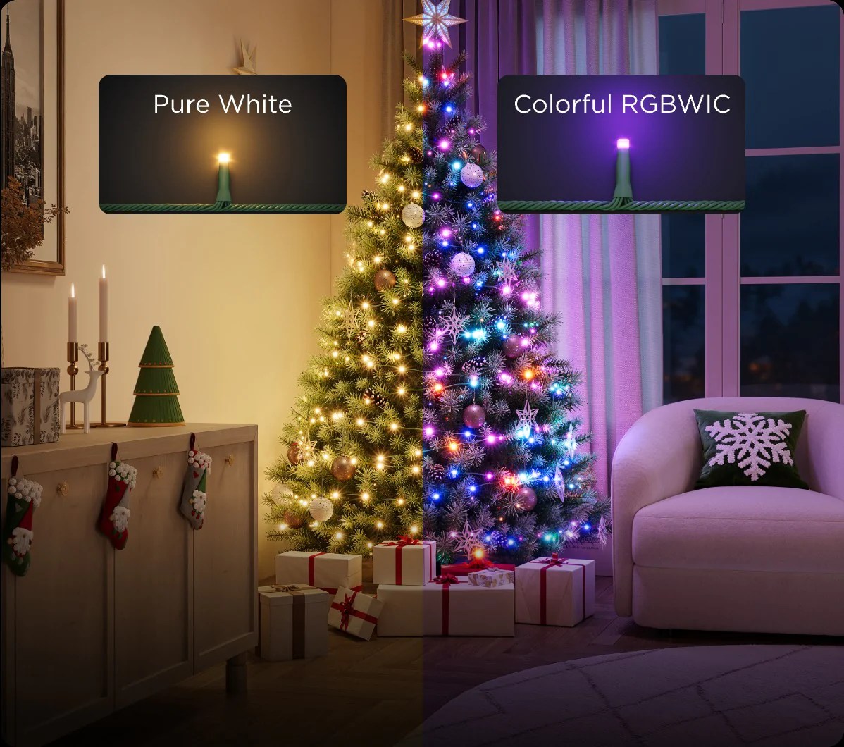 Govee Holiday Light Deals: Sparkle String, Icicle, Cone Tree, Net Lights