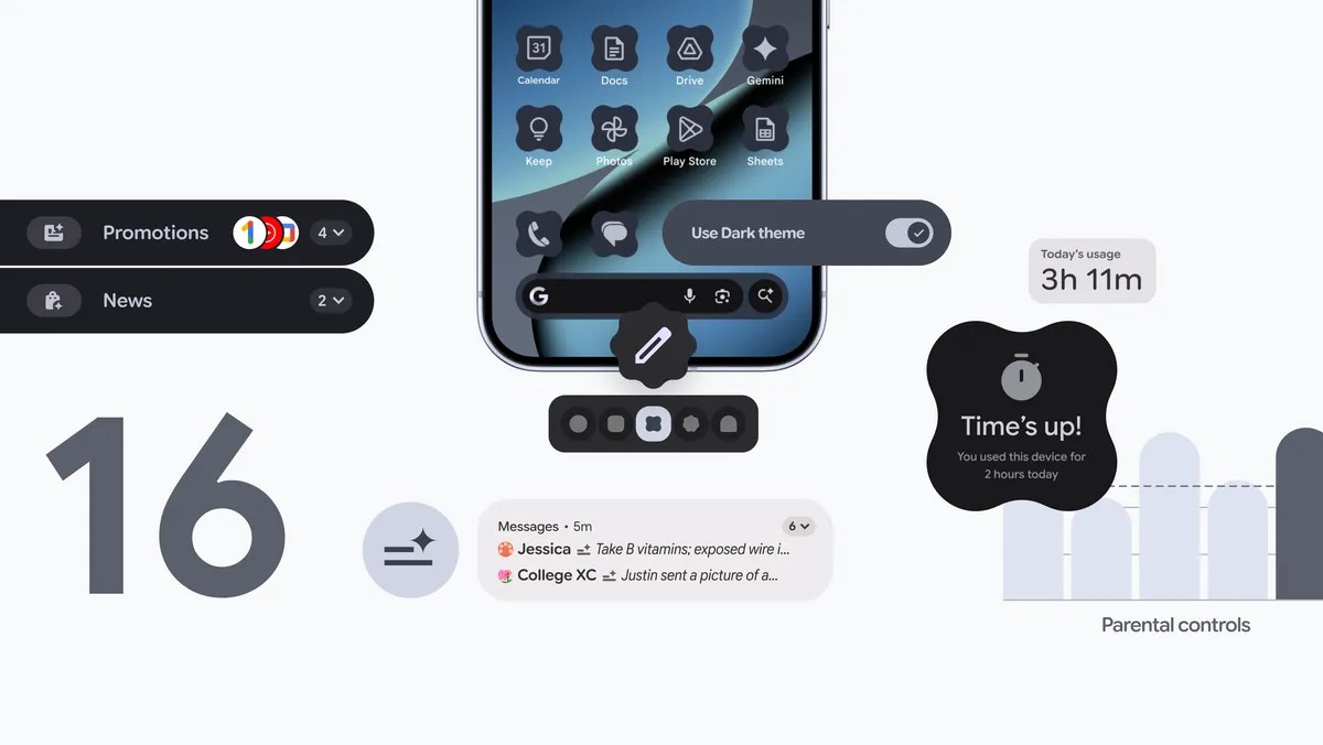 Android 16 Rolls Out New Tools for Focus, Customization, and Family Controls