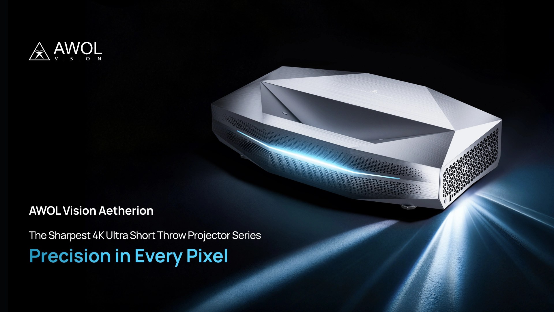 AWOL Vision’s Aetherion Series Projectors Promise 200-Inch 4K Gaming and Cinema at CES 2026