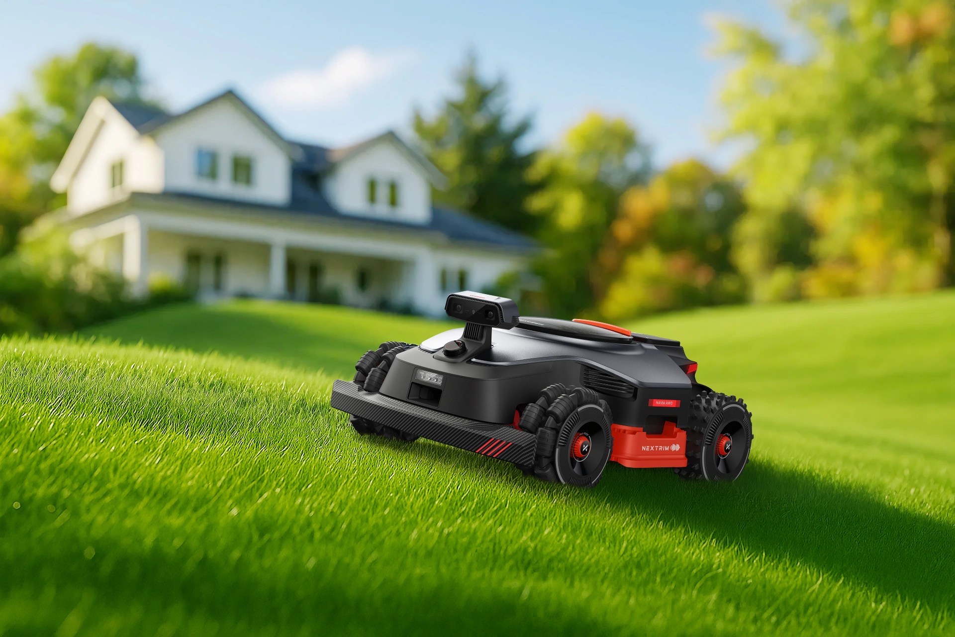 NexLawn NAVIA 6000 AWD: Premium Robotic Mower for Large Lawns
