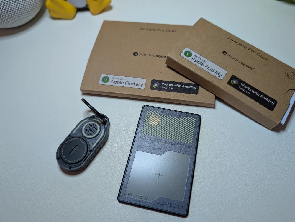 Hands-on: Rolling Square’s New Dual Trackers Add Android Find Hub Support