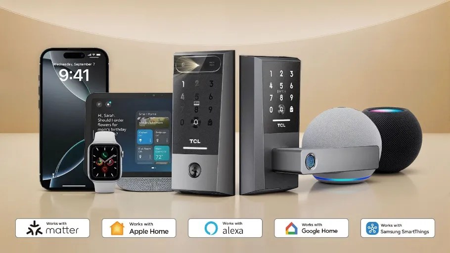 TCL Unveils Palm Vein Smart Locks with Matter Support at CES 2026