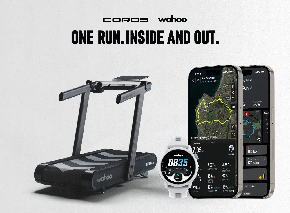COROS and Wahoo Fitness Team Up for Epic Training Cross-Compatibility