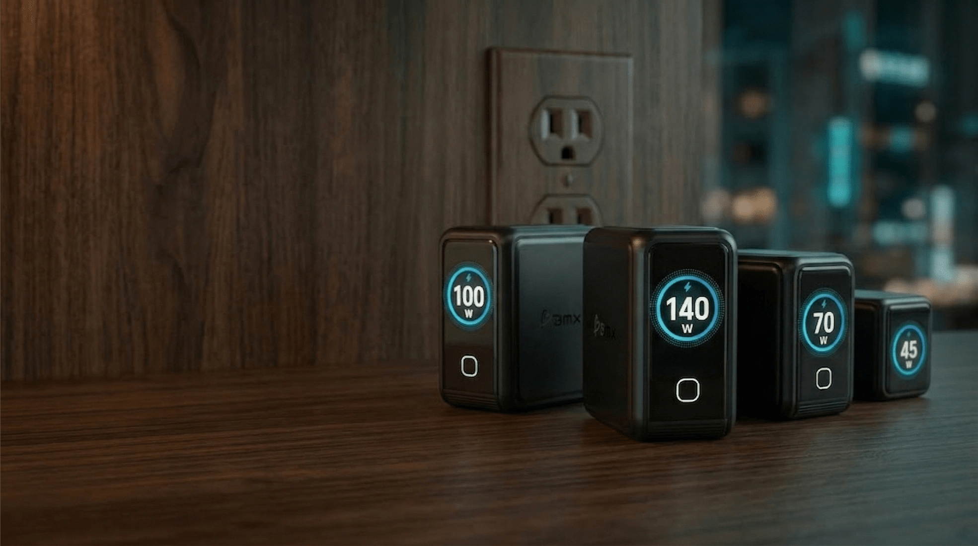 BMX Launches GaNsta LCD Chargers with Real-Time Power Display