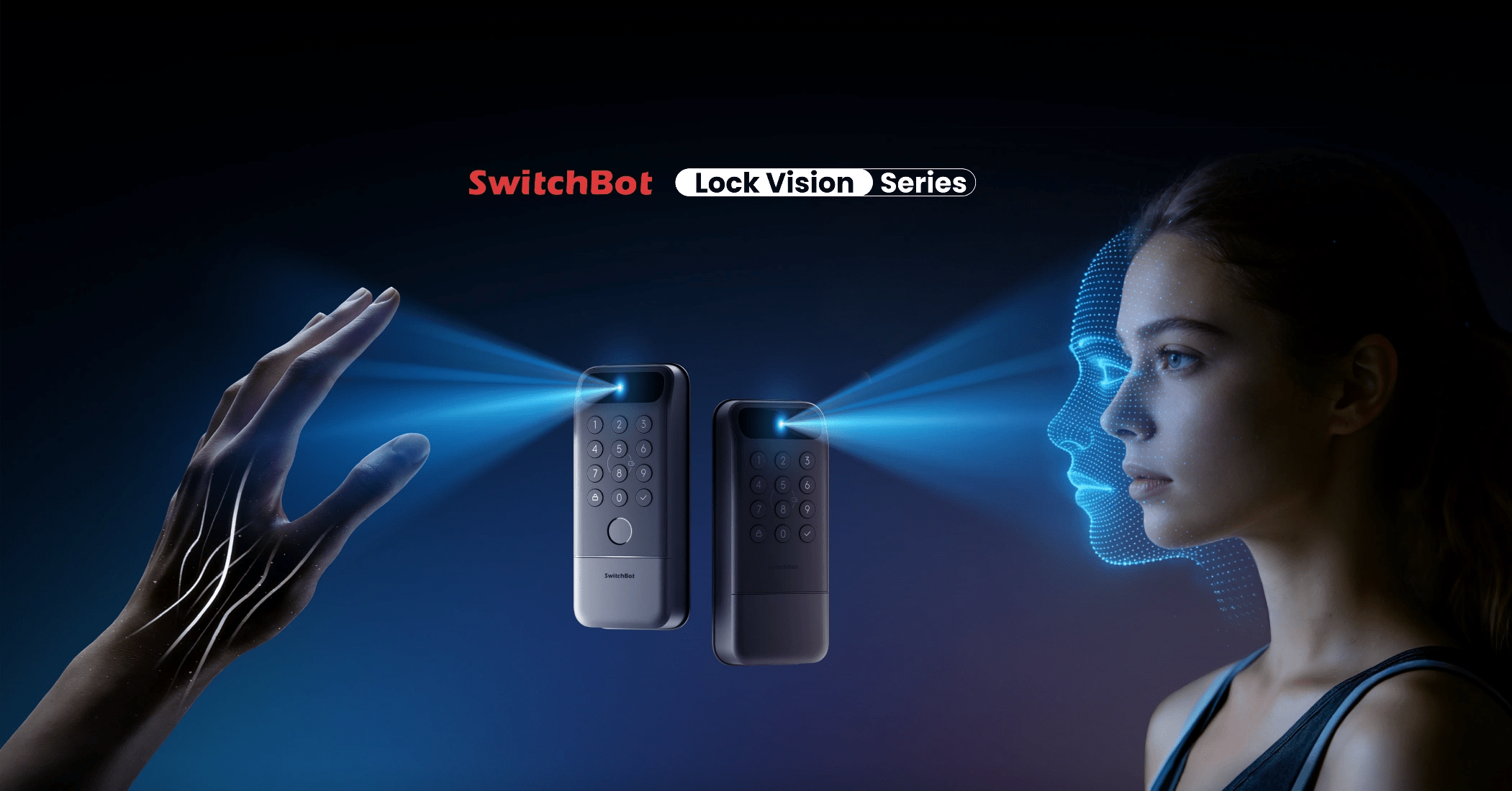 SwitchBot Lock Vision: Smart Deadbolt with 3D Facial Recognition