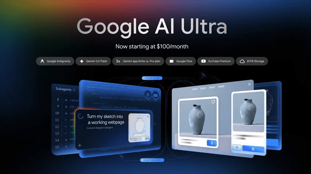 Google Introduces $100 AI Ultra Subscription Tier