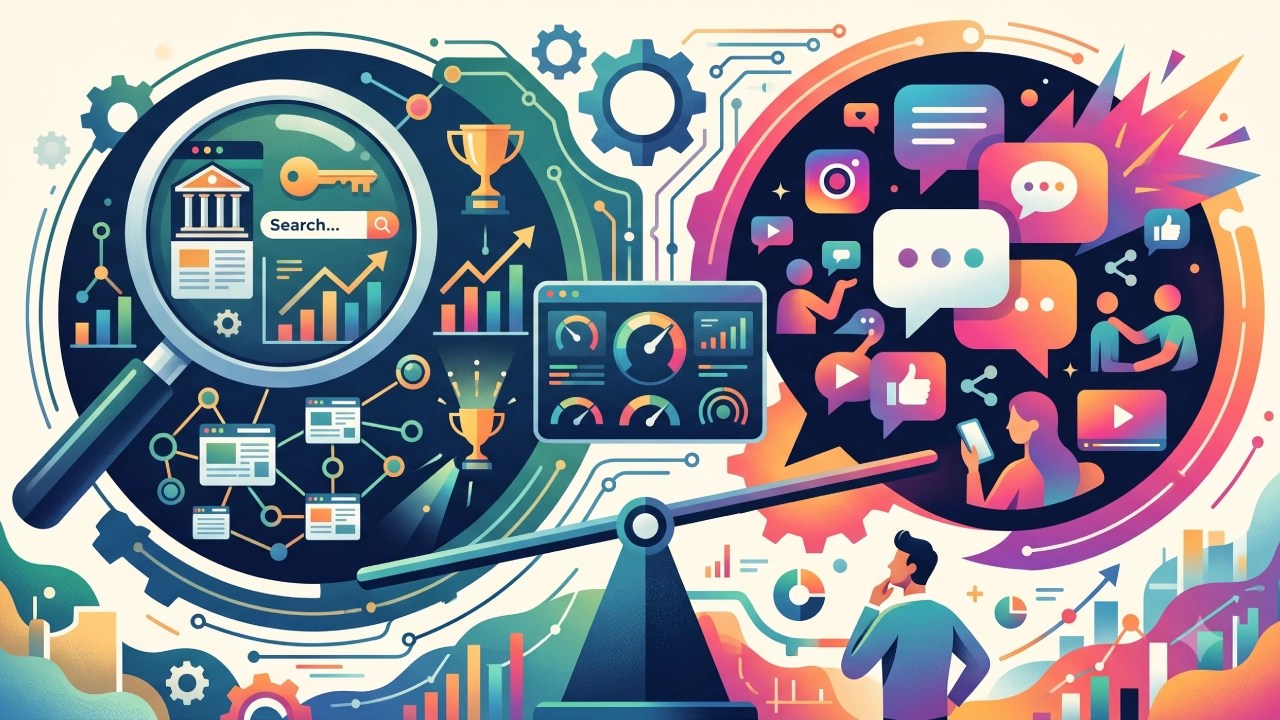 androidguys.com - SEO vs. Social Media Marketing: Choose the Best Strategy