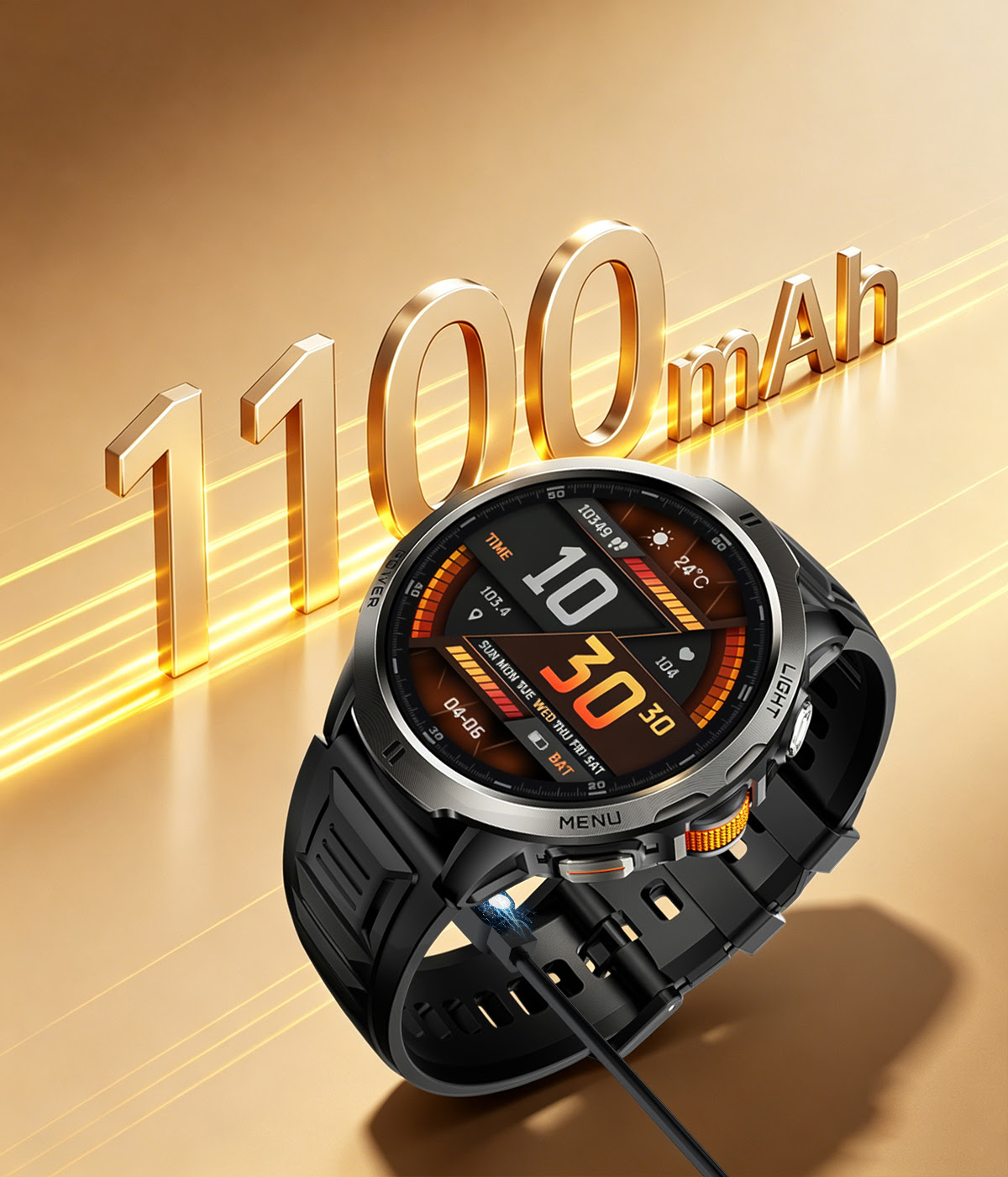 Rogbid Debuts the SpinR Rugged Smartwatch Packed with a 1.7-Inch