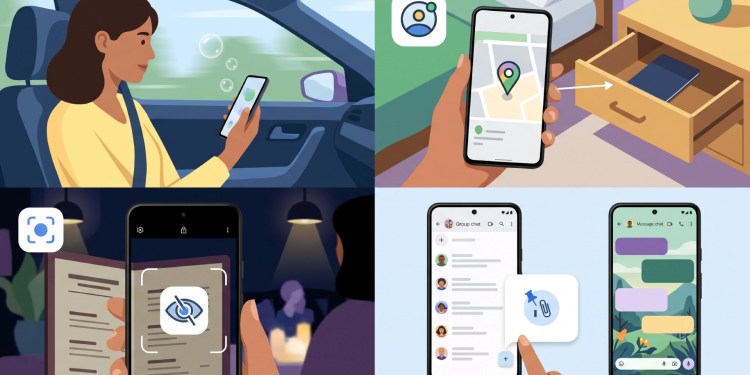 Android’s September Drop Adds Find Hub Memory, Motion Assist, and Smarter Google Messages