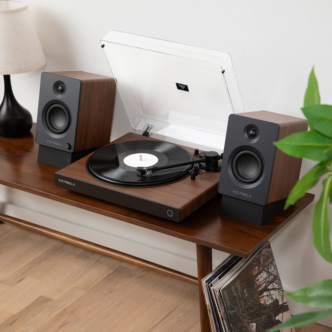 androidguys.com - Victrola Introduces Wave Bluetooth Turntable with Auracast, aptX HD Streaming, and Premium Walnut Finish