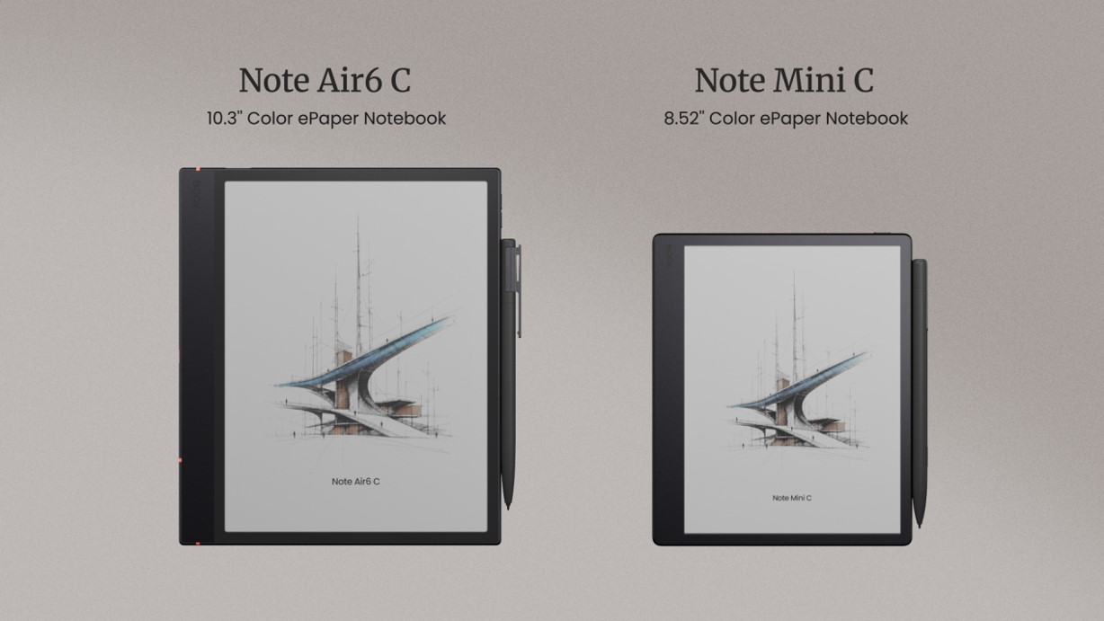 Boox Unveils Trio of Android 16 E-Ink Devices, Including the Palma