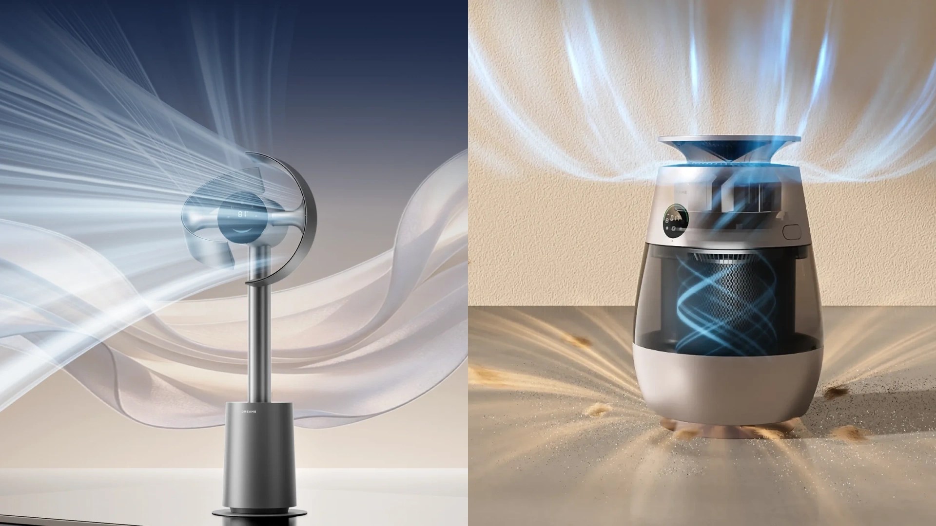 Dreame Takes on Pet Hair and Poor Airflow With Two Smart Home Helpers