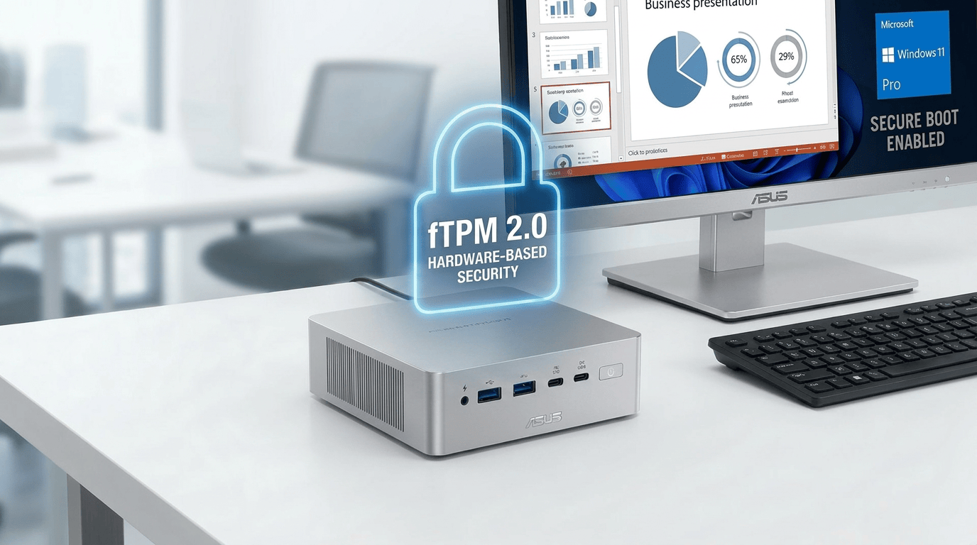 ASUS Ascent QN10 Debuts as First Agentic AI Mini PC With an 80 TOPS NPU
