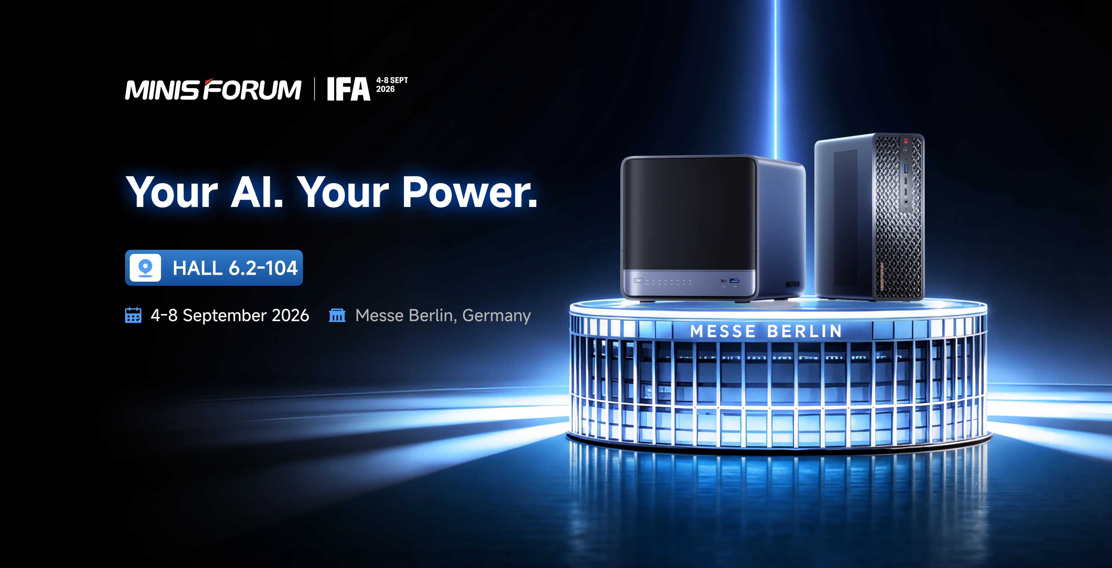 Ditch the Cloud: MINISFORUM Unveils a 131 TOPS Local AI Powerhouse Duo at IFA 2026