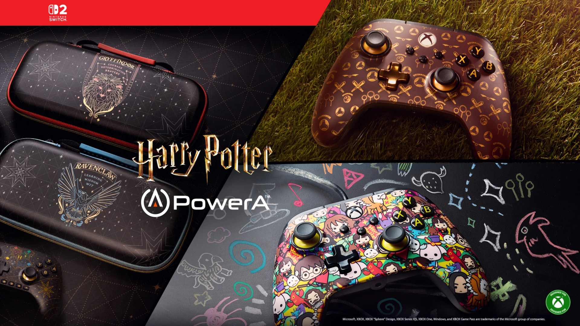 PowerA Casts a Harry Potter Spell on Nintendo Switch 2 and Xbox Accessories