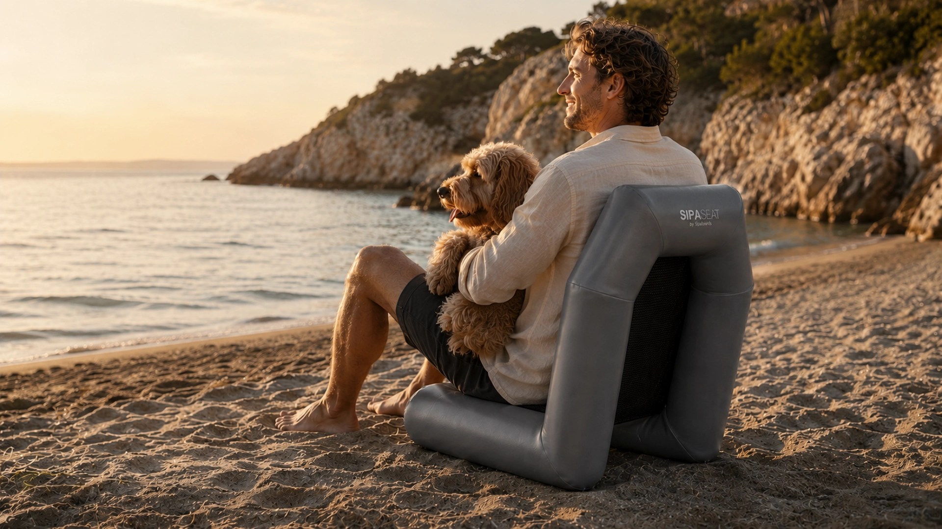 SipaSeat Brings Pressurized Comfort to Outdoor Seating Without the Traditional Chair Frame