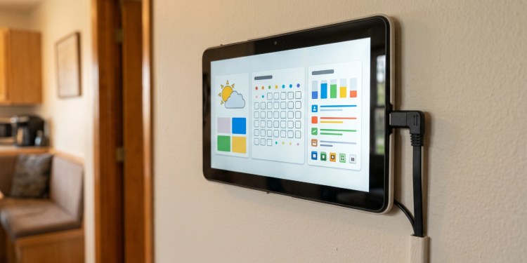How to Turn a Spare Android Tablet Into a Wall Dashboard for Your Home