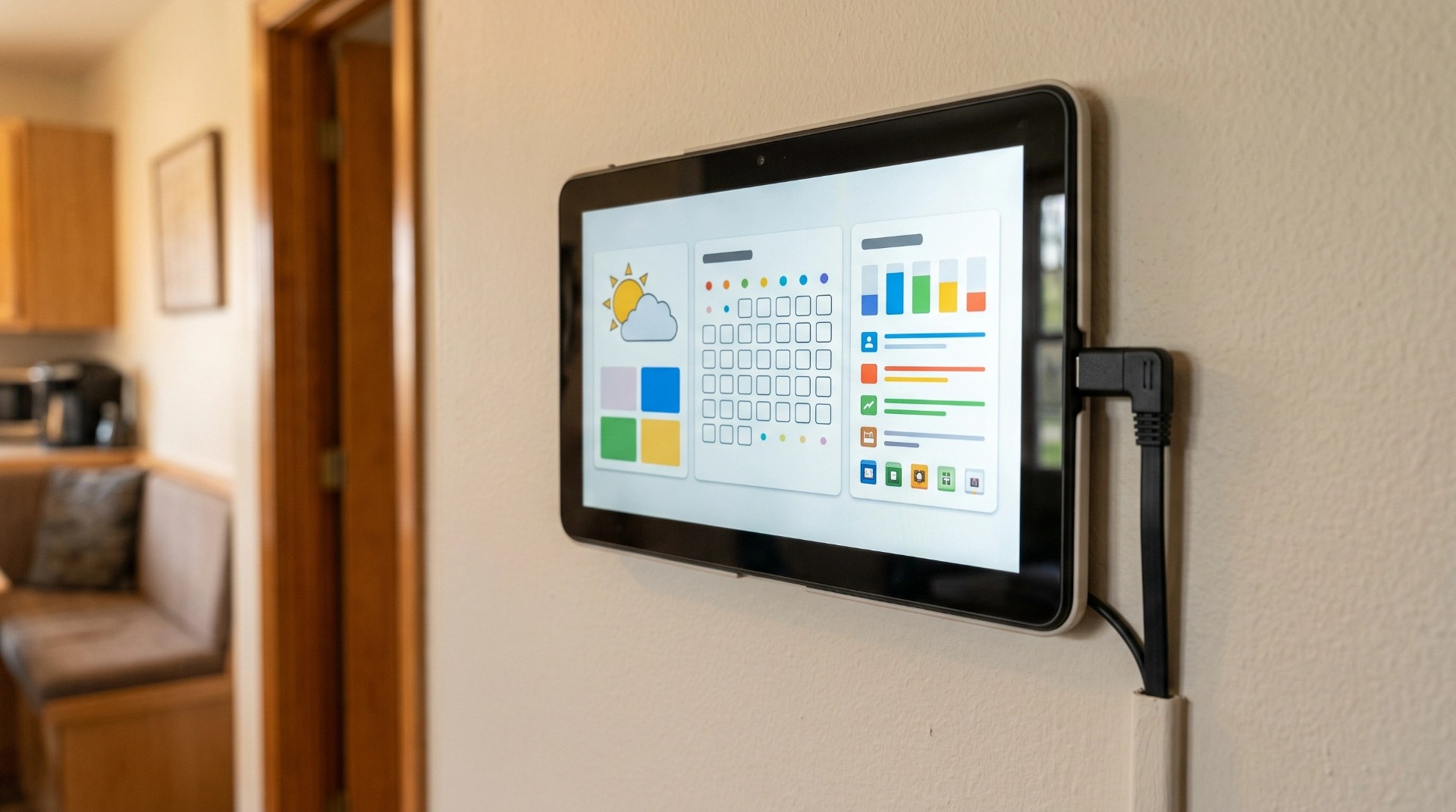 How to Turn a Spare Android Tablet Into a Wall Dashboard for Your Home
