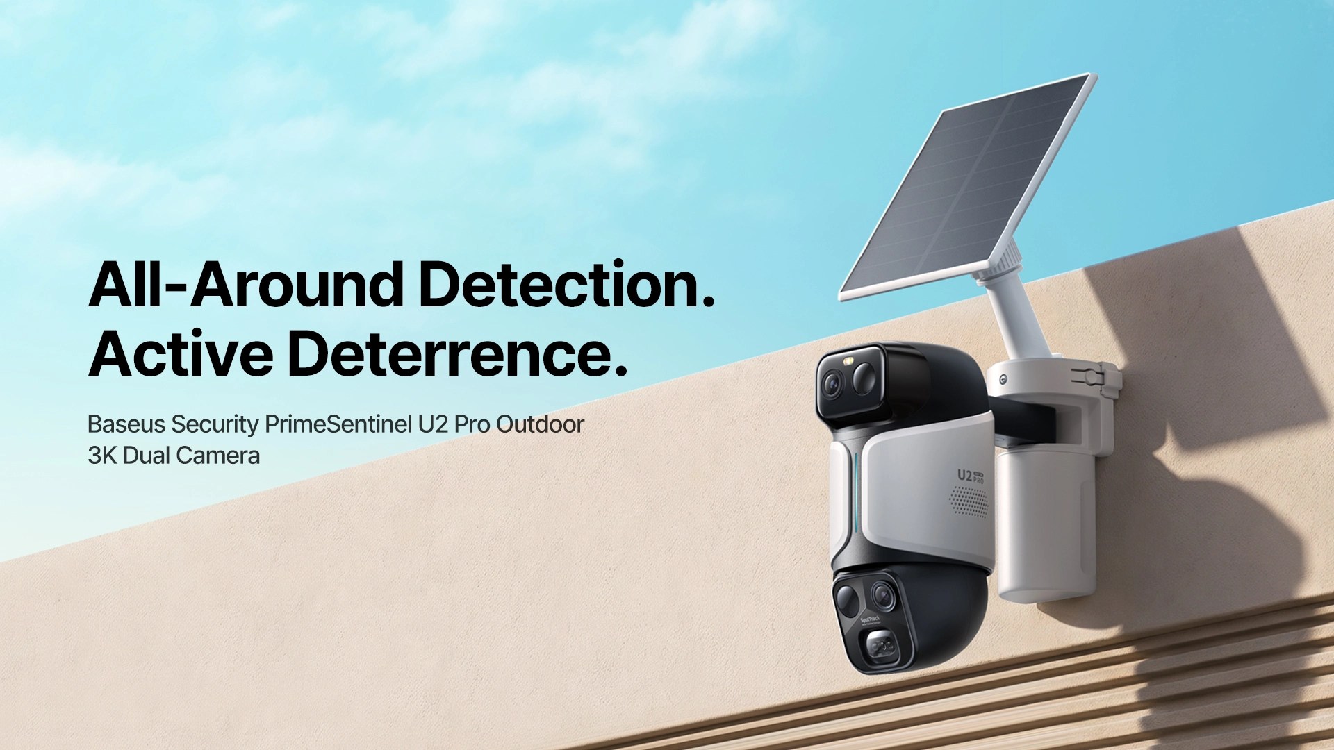 Baseus Security U2 Pro Launches With Dual 3K Cameras and a Spotlight That Tracks Intruders