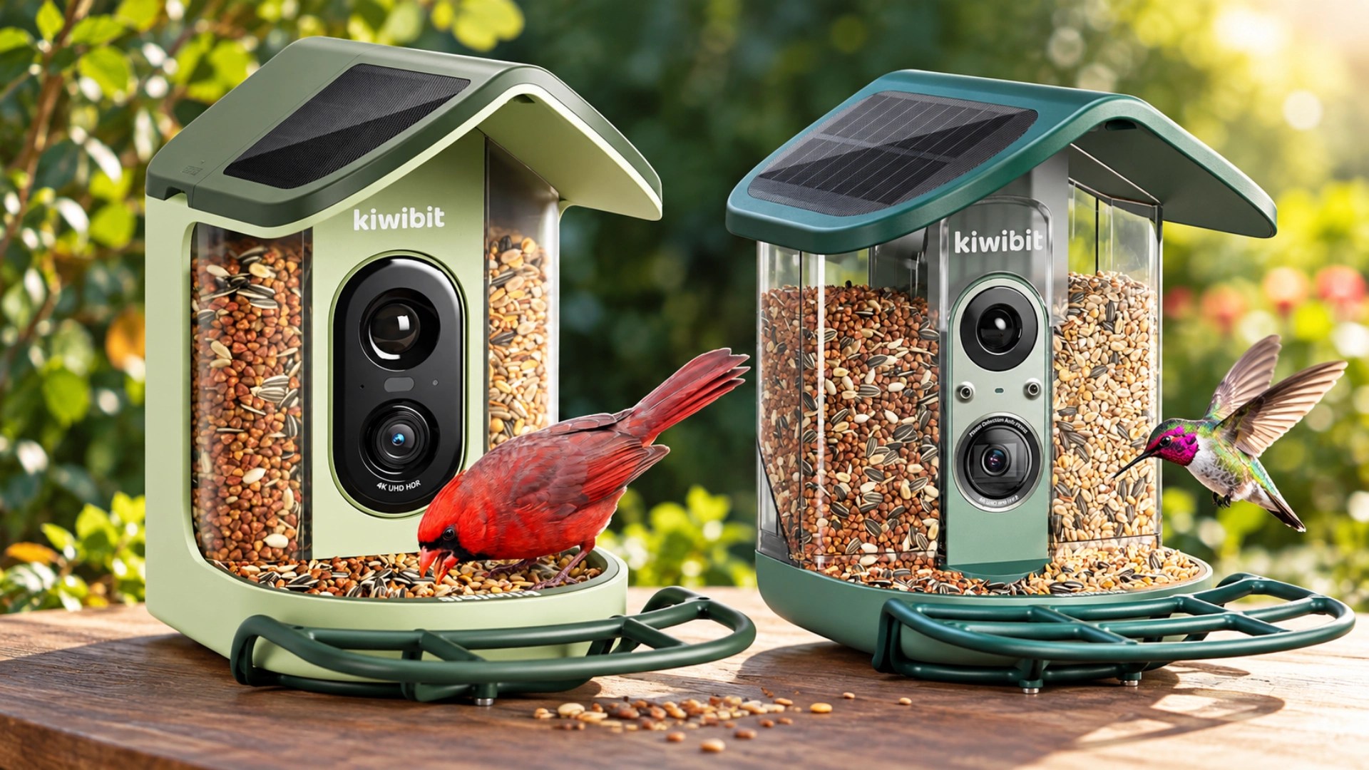 These Kiwibit Feeders Bring 4K Video and AI Birdwatching to Your Backyard