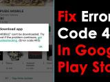 9 Proven Methods To Fix Error Code 495 In Google Play Store