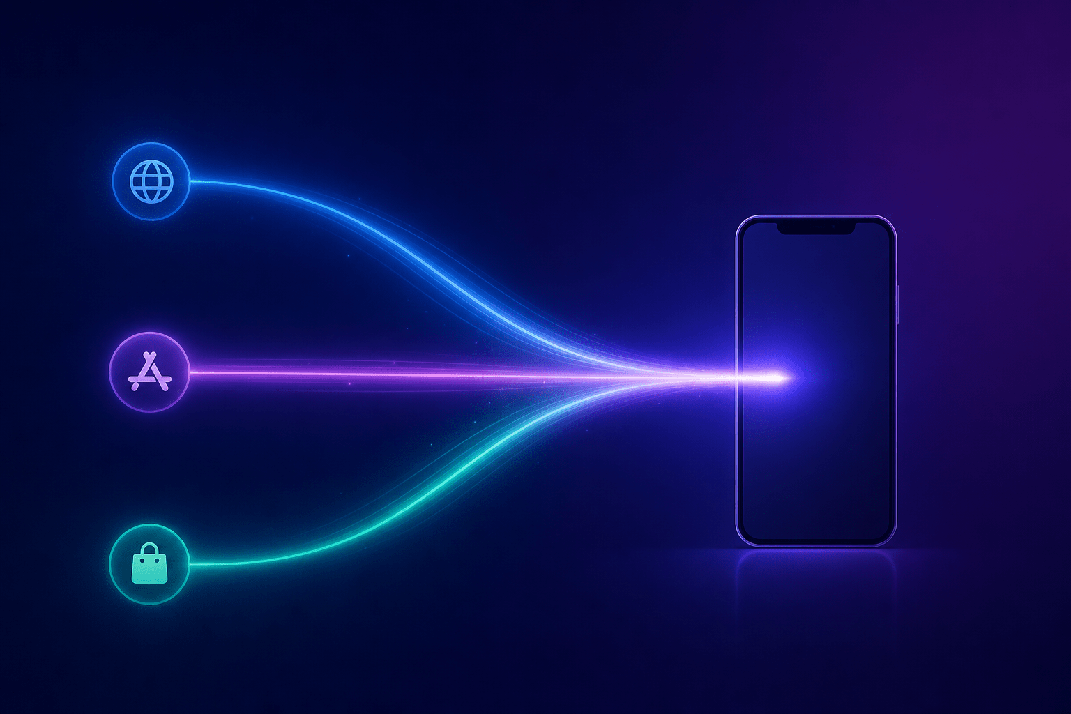 Multi-channel app distribution strategy