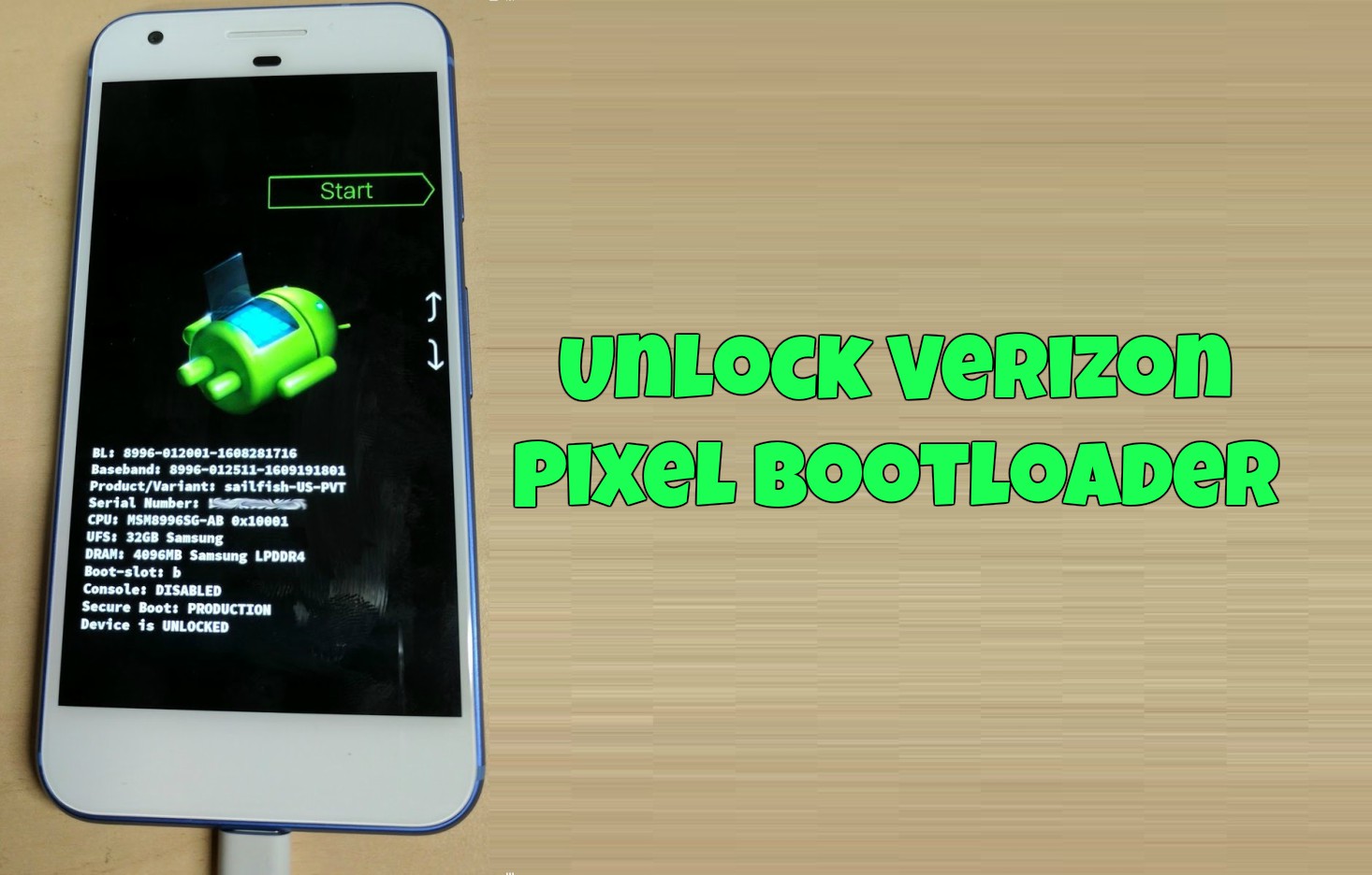 pics Google Pixel Verizon Root how to unlock bootloader on verizon