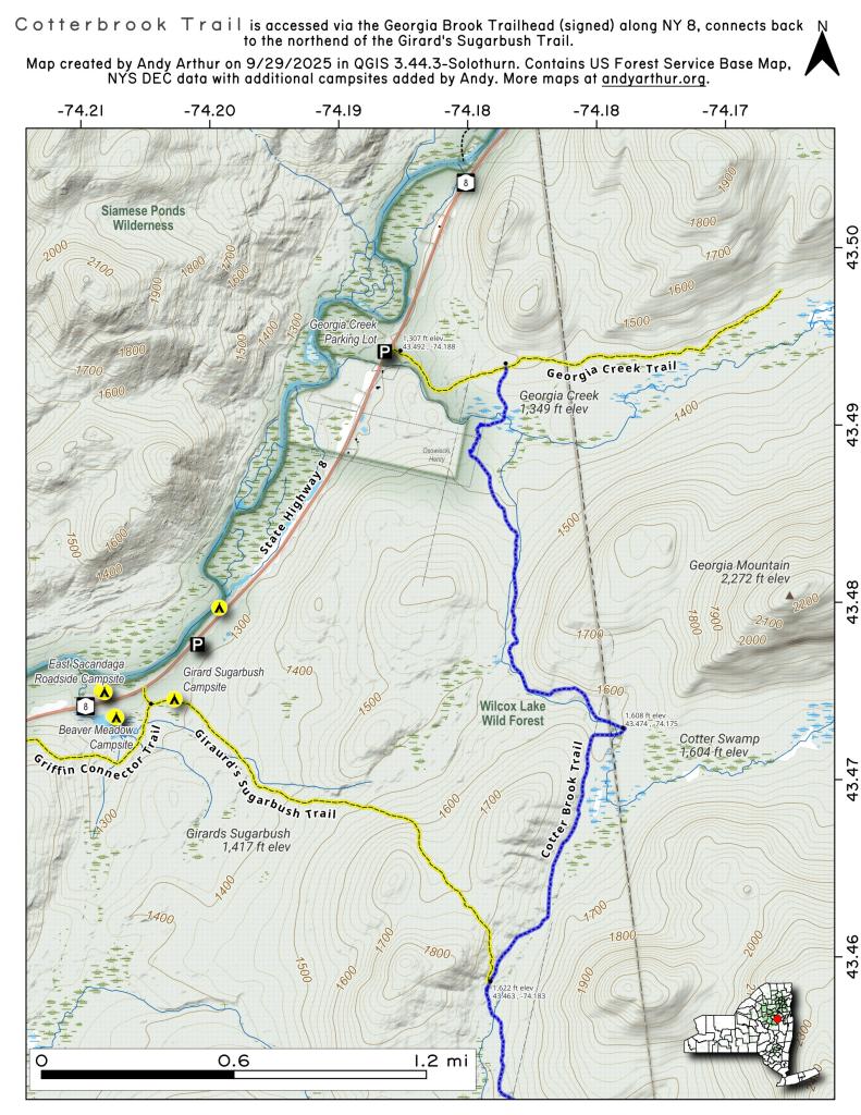 Cotter Brook Trail