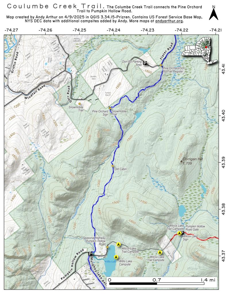 Coulumbe Creek Trail