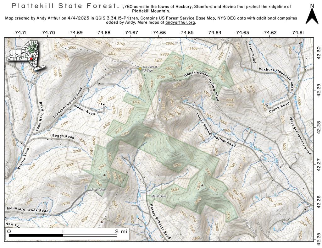 Plattekill Ny Map At Jerome Weeks Blog Map 018181 Small 